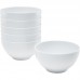 Reston Lloyd Calypso Basics Melamine Bowl in White (Set of 6) RES1162